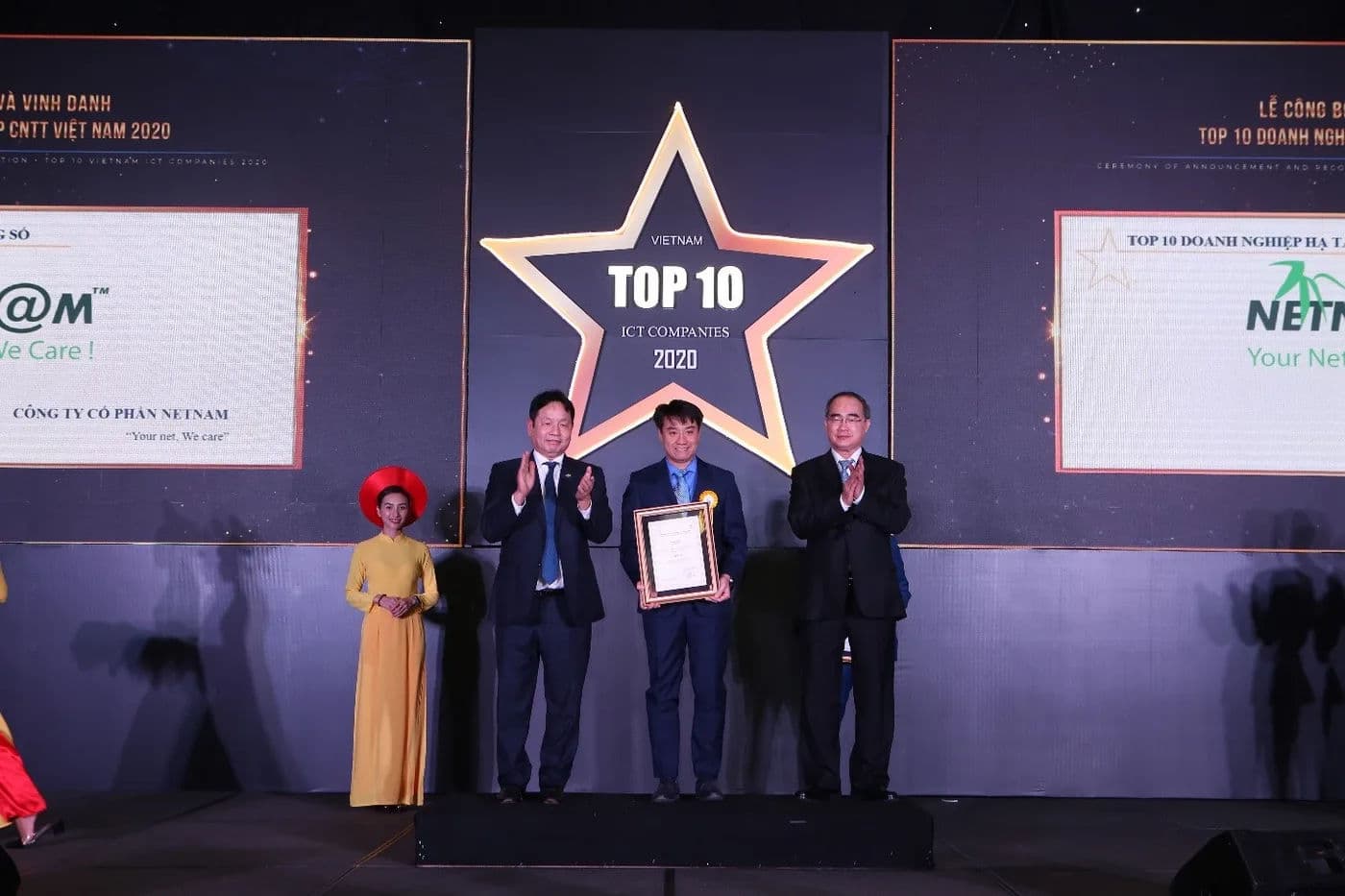 FPT Telecom Top 10 doanh nghiệp hạ tầng số Việt Nam 2020