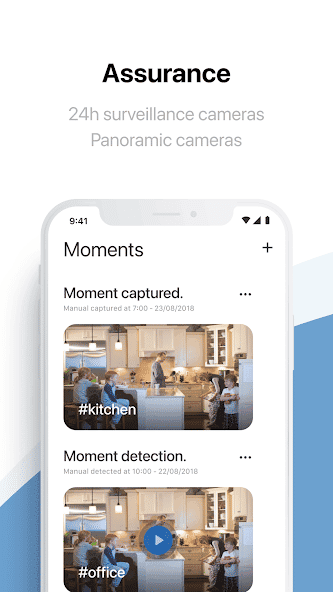 Giao diện ứng dụng FPT Camera trên CH Play